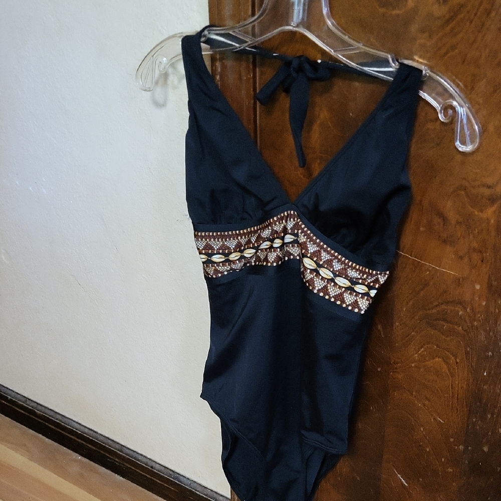 Black Roxanne Swimsuit New Without Tags